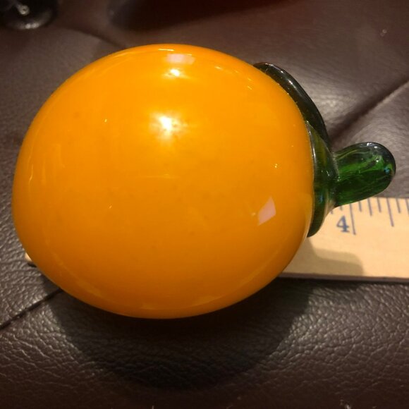 Hand Blown Glass Fruit Set Of 4 Decorative Pieces - Picture 11 of 14